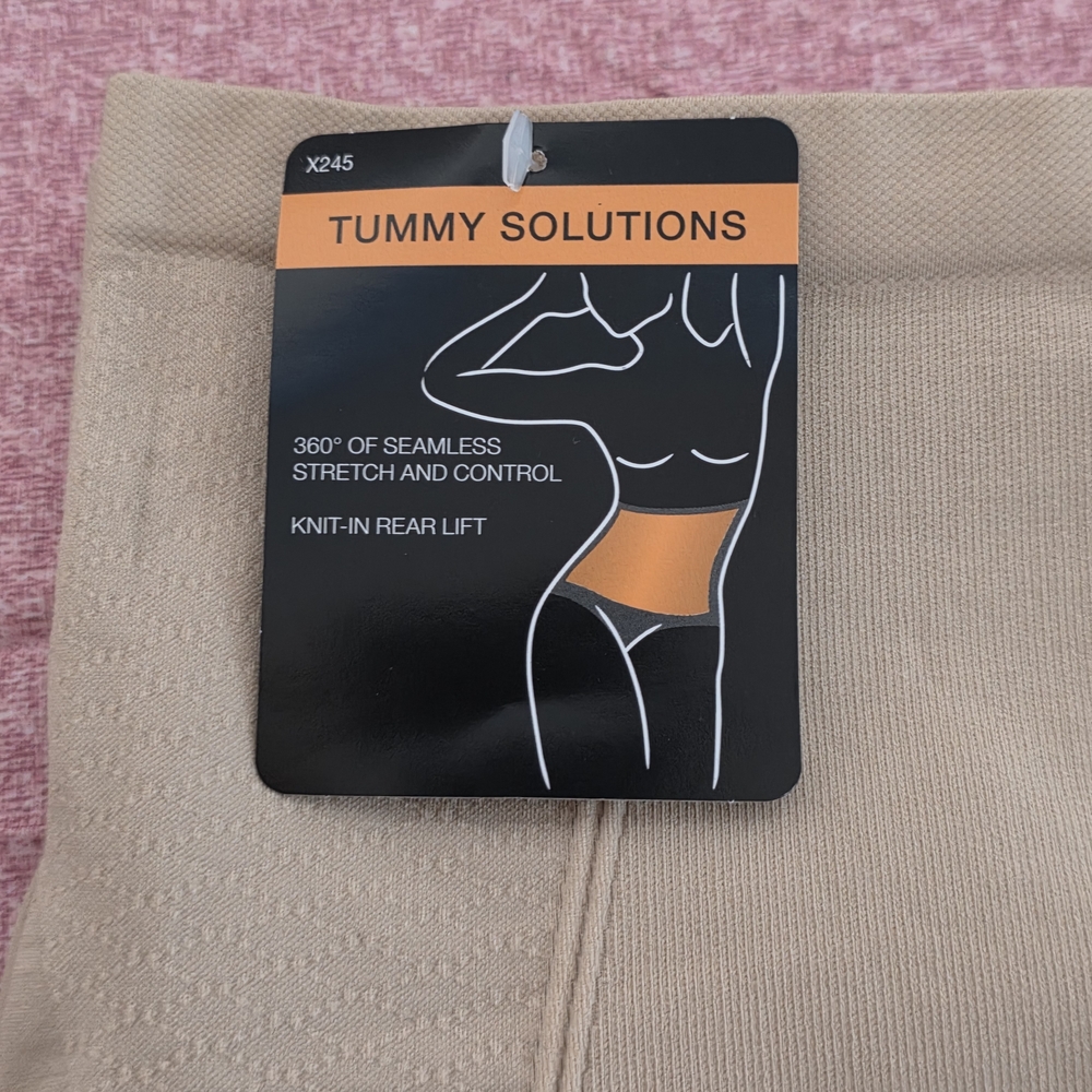 Tummy Solutions Women's Tan Underwear Two Pair